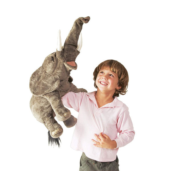 Folkmanis Full Body Elephant // #1 Australian Puppet Store™ // Shop Now