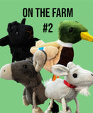 On the Farm #2  Finger Puppet Set