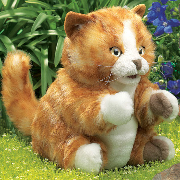 Shop Folkmanis Tabby Cat - #1 Australian Puppet Store™ // Shop Now