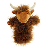 Highland Cow Long Sleeve Puppet