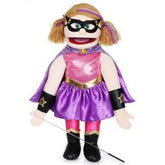 Superhero Girl Silly Puppet 65cm