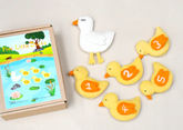 5 Little Ducks (Felt Finger Puppet Set)