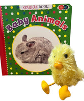Baby Animals Book & Finger Puppet Set