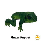 Tree Frog Finger Puppet - Huggable Toys