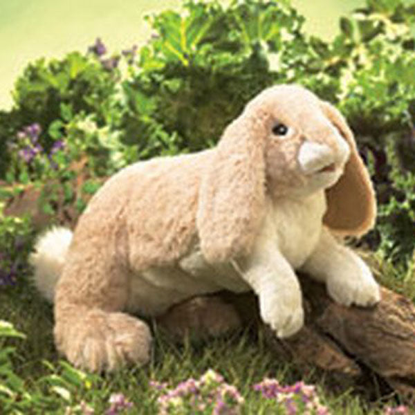 Folkmanis Floppy Bunny // #1 Australian Puppet Store™ // Shop Now
