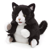 Tuxedo Kitten Puppet Folkmanis
