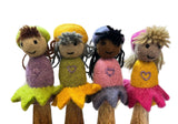 Felt Fairy Finger Puppet (Pink)