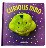 Curious Dino Puppet Book