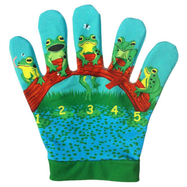 Shop Song Mitt Five Speckled Frogs // #1 Australian Puppet Store™