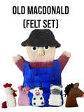 Old MacDonald Felt Puppet Set
