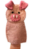 Pig Felt Finger Puppet