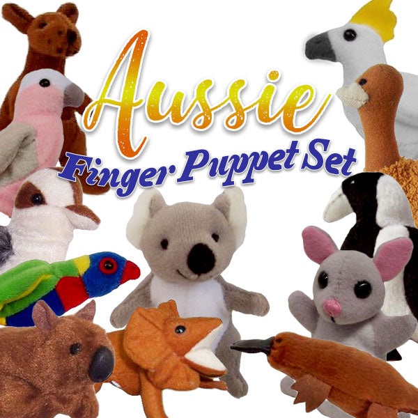 Australian Finger Puppet Set - Puppet Store™ // Shop Now