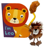 I'm Leo Book with Finger Puppet