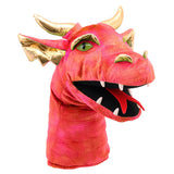 Red Dragon Head Large Puppet