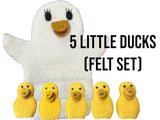 Five Little Ducks Felt Set