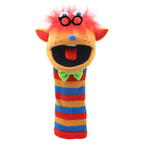 Humphrey - Knitted Puppet // #Best Australian Puppet Store™