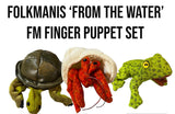 Folkmanis Finger Puppet Set - 'From the Water'