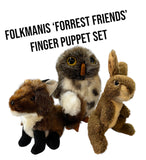 Folkmanis Finger Puppet Set - Forrest Friends