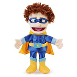 Super Hero Boy Silly Puppet 40cm