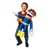 Superhero Boy Silly Puppet 65cm