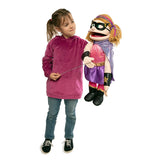 Superhero Girl Silly Puppet 65cm