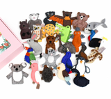 Australian Animals Big Box Set  (Felt Finger Puppet Sets)