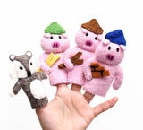 3 Little Pigs (Felt Finger Puppet Set)