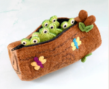 5 Speckled Frogs (Felt Finger Puppet Set)