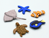 Coral Reef (Felt Finger Puppet Set)
