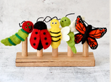Bugs  (Felt Finger Puppet Set)
