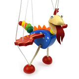 Wooden Marionette Dragon