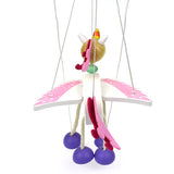 Wooden Marionette Unicorn