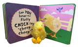 Baby Animals Book & Finger Puppet Set