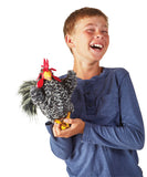 Barred Rock Rooster Folkmanis