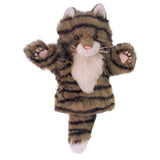 Tabby Cat Carpet Short Sleeve Puppet