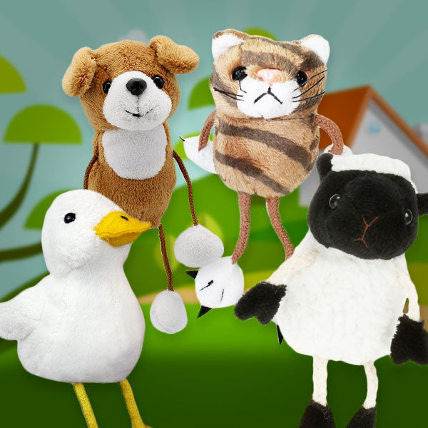 #1 AUSTRALIAN TOY SHOP // Barnyard Farm Finger Puppets Set