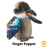 Kookaburra Finger Puppet - Huggable Toys