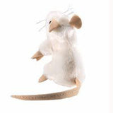 Mini White Mouse - Folkmanis