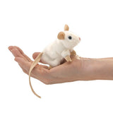 Mini White Mouse - Folkmanis