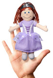 Purple Princess Finger Puppet