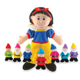 Snow White & the Seven Dwarves Hand & Finger Puppet Set Fiesta Crafts