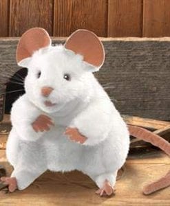 Shop Folkmanis White Mouse - #1 Australian Puppet Store™ // Shop Now