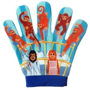 Shop Five Cheeky Monkeys Song Mitt // #1 Australian Puppet Store™