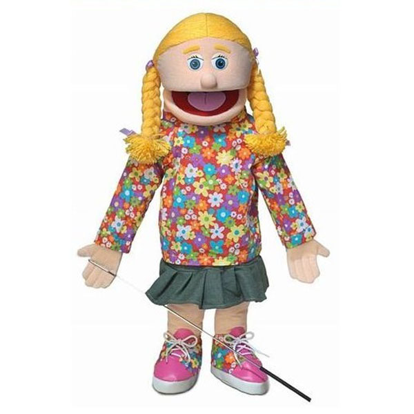 CUTE 65" Cindy Peach Hand Puppet // #1 Australian Puppet Store
