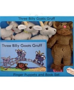 *Australian Finger Puppet Set // Three Billy Goats Gruff Story Book™
