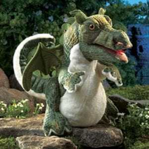 Folkmanis Baby Dragon - Creative Play Puppets™ // Shop Now