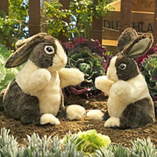Folkmanis Dutch Bunny Large // #1 Australian Puppet Store™ // Shop Now