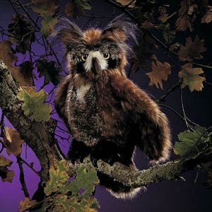 Folkmanis Great Horned Owl - Creative Play Puppets™ // Shop Now