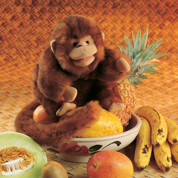 Folkmanis Monkey - Creative Play Puppets™ // Shop Now