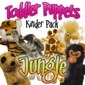 Toddlers Animal Puppet Pack